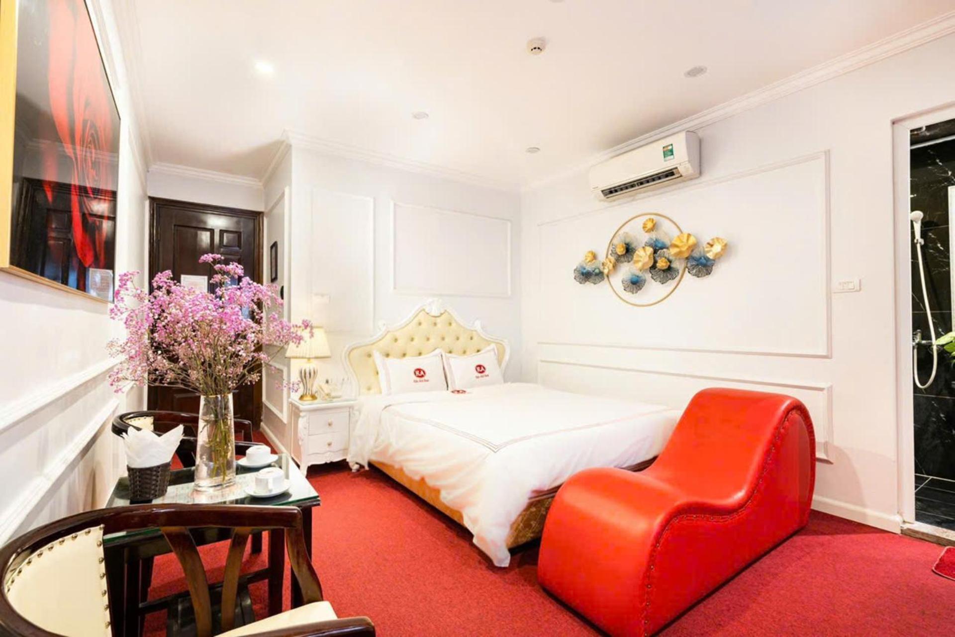 Kieu Anh Hotel Ha Noi Hanoi Buitenkant foto