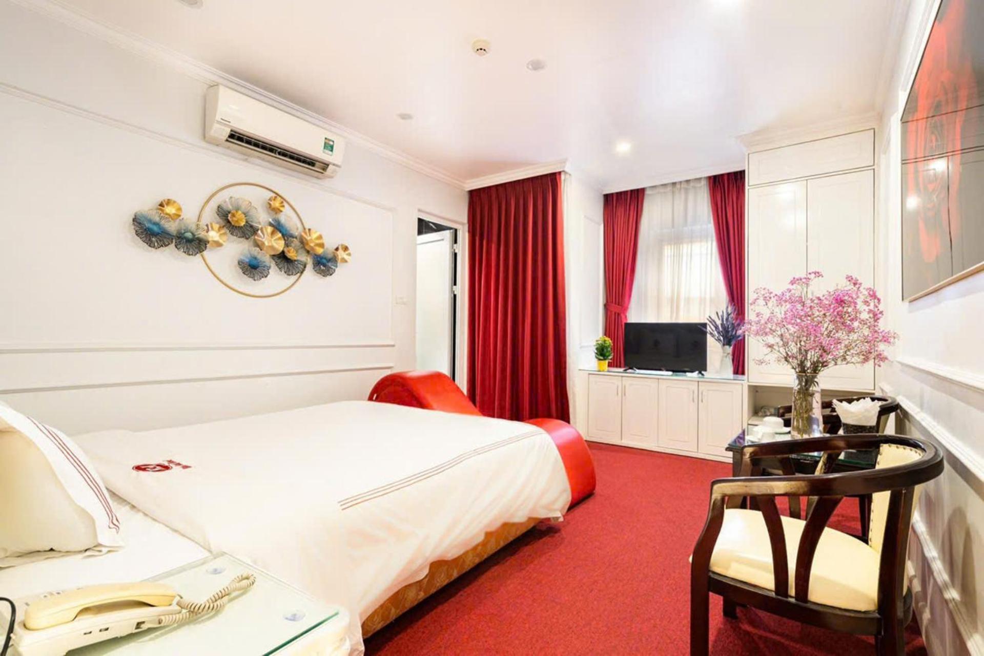 Kieu Anh Hotel Ha Noi Hanoi Buitenkant foto